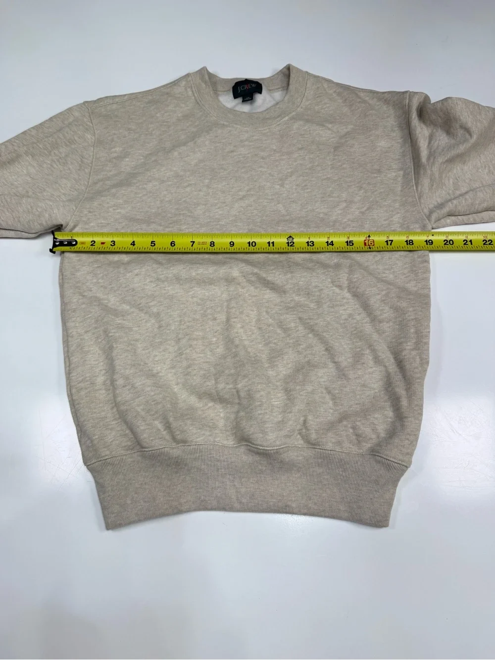J. Crew Light Beige Crewneck Sweatshirt